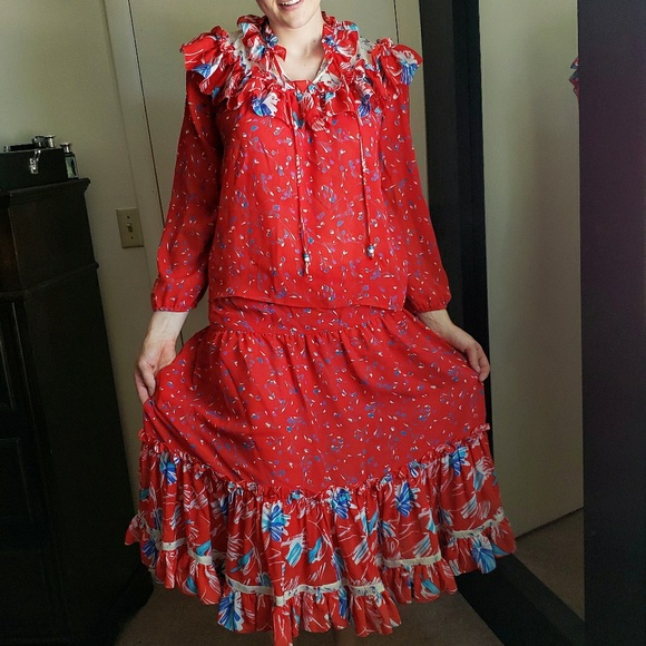 Vintage Assorti Skirt Set - Picture 2 of 6